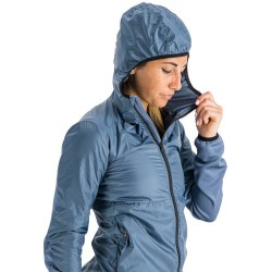 Damen Wintersportjacke Sportful Cardio W Tech Wind Jacket Blaues Meer